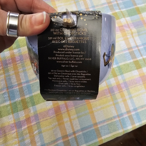 Disney Princess Noodle Bowl with Chopsticks New - Picture 4 of 9